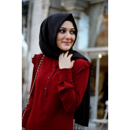 Style Tunic - Claret Red
